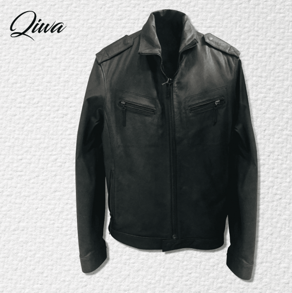 Chaqueta cuero Ted qiwa