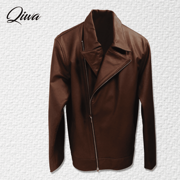 chaqueta de cuero jimmy qiwa