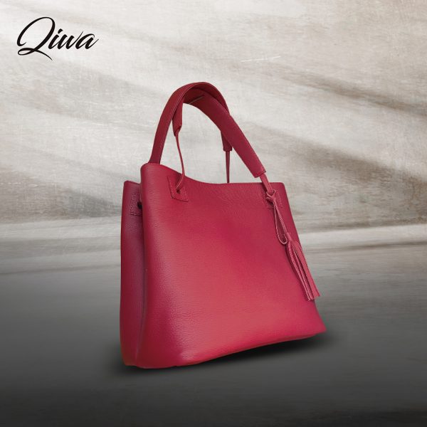 QIWA CARTERAS BELEN COLOR ROJO