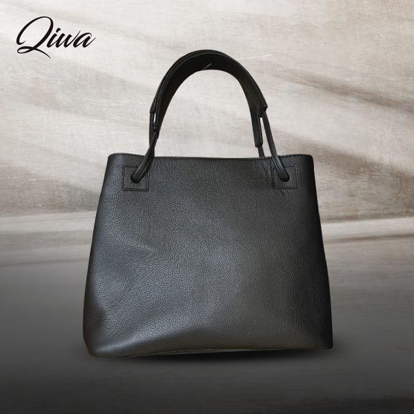 Qiwa cartera de cuero genuino belen