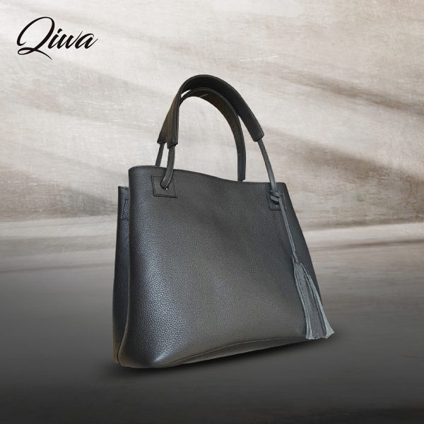 Qiwa cartera de cuero genuino belen