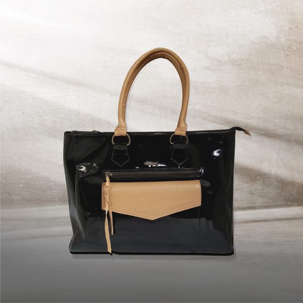 Cartera de cuero fino