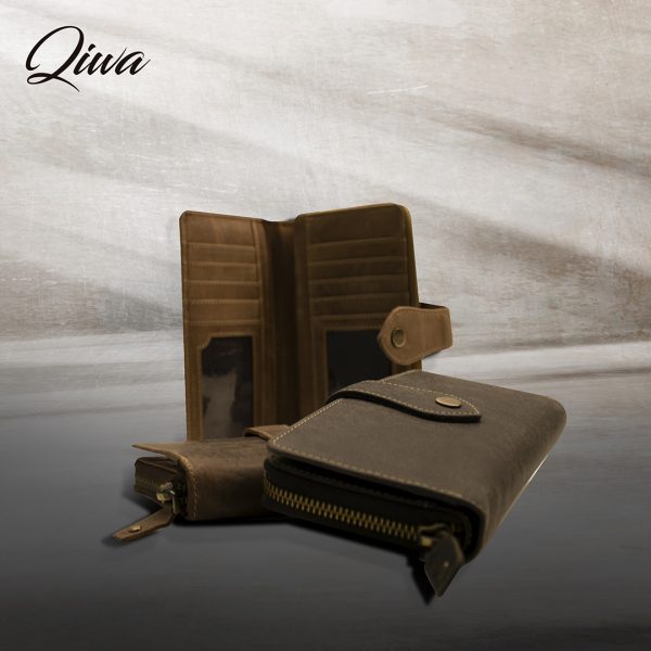 BILLETERA DE MUJER CUERO OILY qiwa