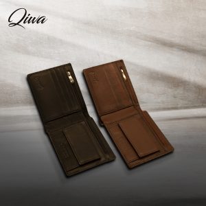 Billetera de cuero hombre puntos
