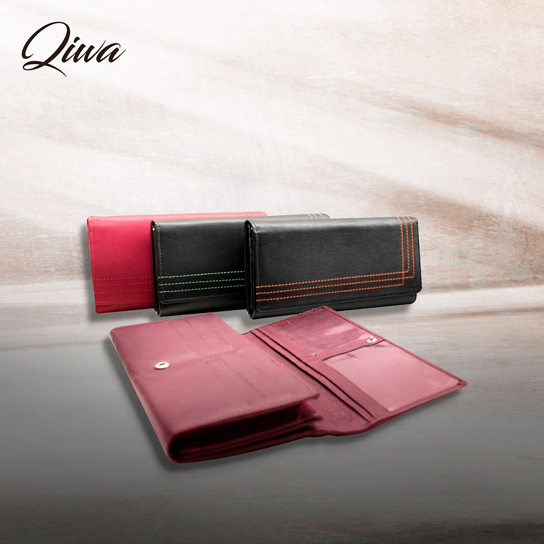 Genuine leather on sale billetera