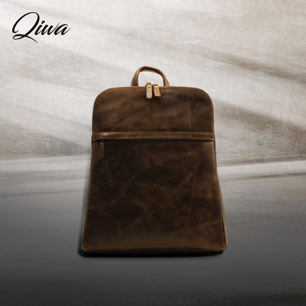 Mochila de cuero QIWA