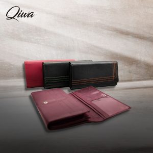 billetera de mujer cuero