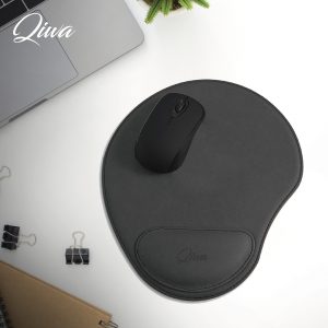 mousepad de cuero genuino