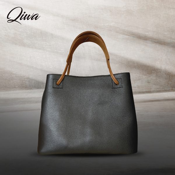 Cartera de cuero belen qiwa cueros