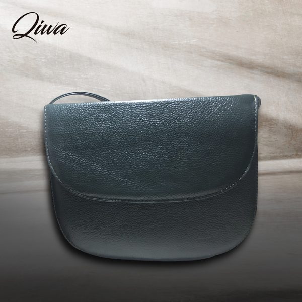 Cartera de cuero esmeralda