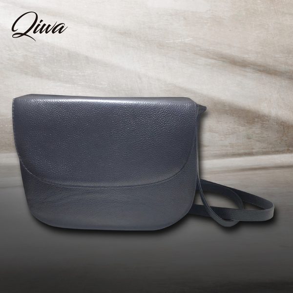 Cartera de cuero esmeralda color negro
