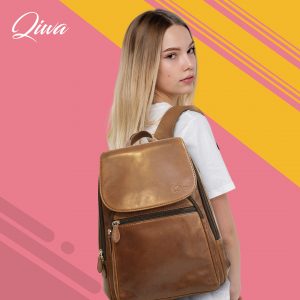 Mochila Coñag de cuero