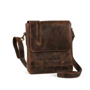 Leather Side Briefcase