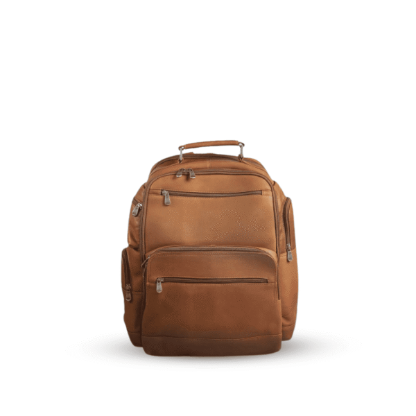Eco-Leather Vintage Travel Backpack