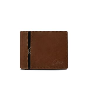 Billetera de cuero café